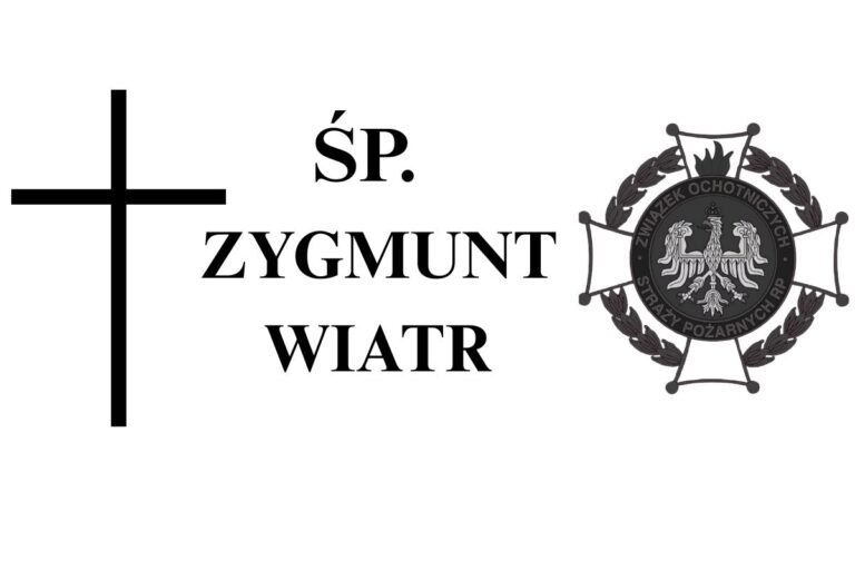Brać strażacka pogrążona w żałobie – na wieczną służbę odszedł dh Zygmunt Wiatr
