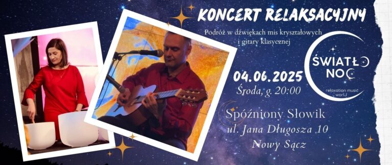 ŚwiatłoNoc. Relaksacyjna podróż w dźwiękach [ZAPOWIEDŹ]