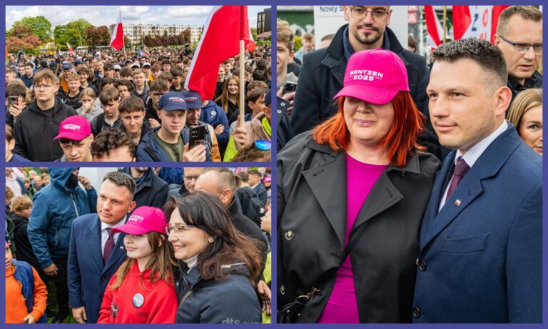 Tłumy młodych ludzi na spotkaniu ze Sławomirem Mentzenem [FOTOGALERIA]