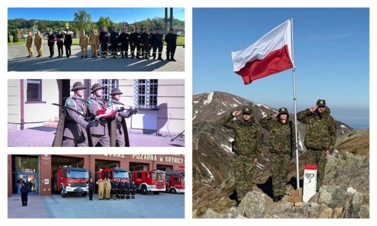 Tak mundurowi uczcili Dzień Flagi Rzeczypospolitej Polskiej