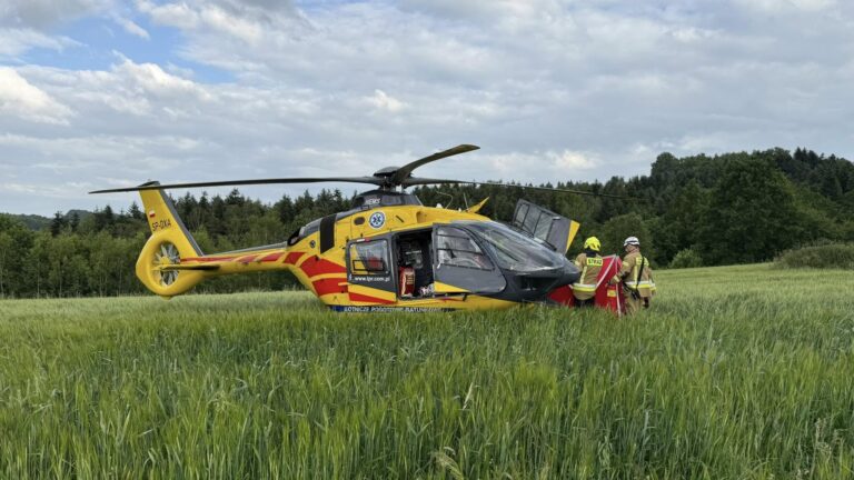 23-latek upadł ze skał. Interweniowało Lotnicze Pogotowie Ratunkowe