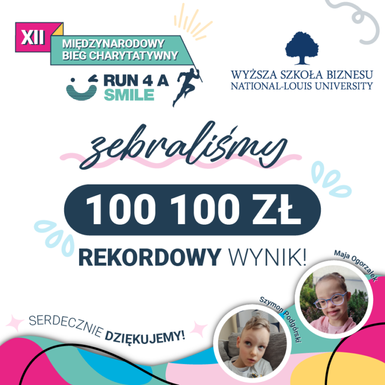 XII edycja Run4aSmile – rekordowa pomoc dla Mai i Szymona