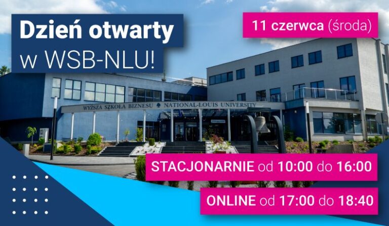 Dzień Otwarty w WSB-NLU już 11 czerwca – odkryj uczelnię przyszłości