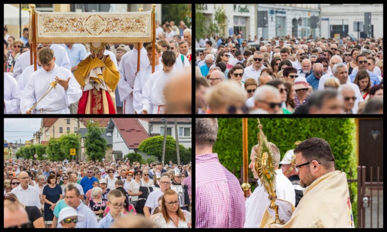 Nowy Sącz. Procesje w święto Bożego Ciała [FOTOGALERIA]
