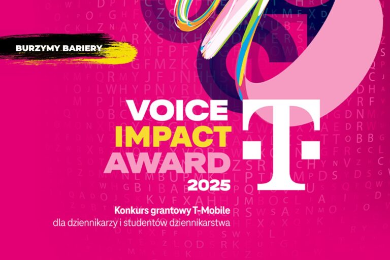 Organizatorzy Voice Impact Award: chcemy wspierać dziennikarzy przyczyniających się do burzenia barier w polskim społeczeństwie