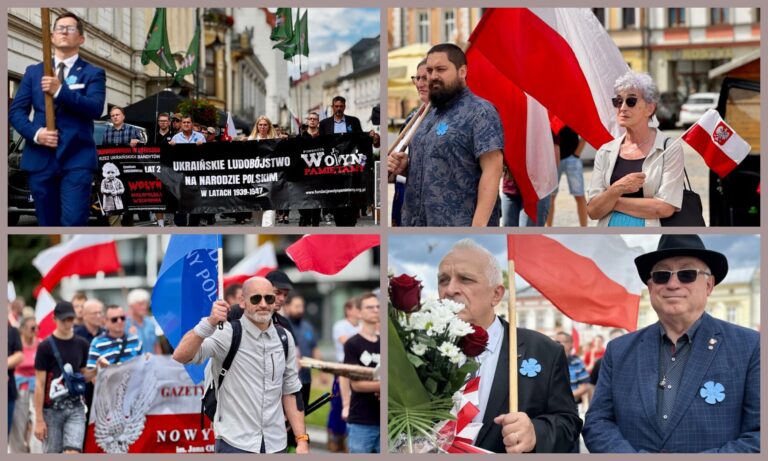 [FILM] ,,Wołyń to rana, która ciągle krwawi”. Nowosądeczanie przeszli ulicami miasta, by przypomnieć o ludobójstwie