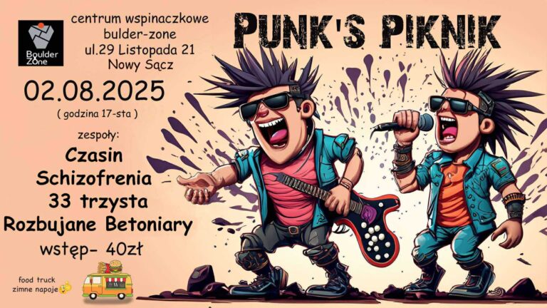 Będzie się działo! Punk’s Piknik w Nowym Sączu [ZAPOWIEDŹ]