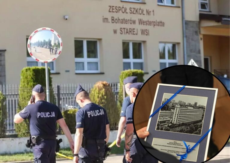 Policja podziękowała limanowskiemu samorządowi za pomoc w obławie za Tadeuszem Dudą