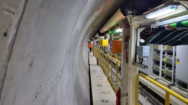 Kinga przez 115 dni wydrążyła 750 metrów tunelu