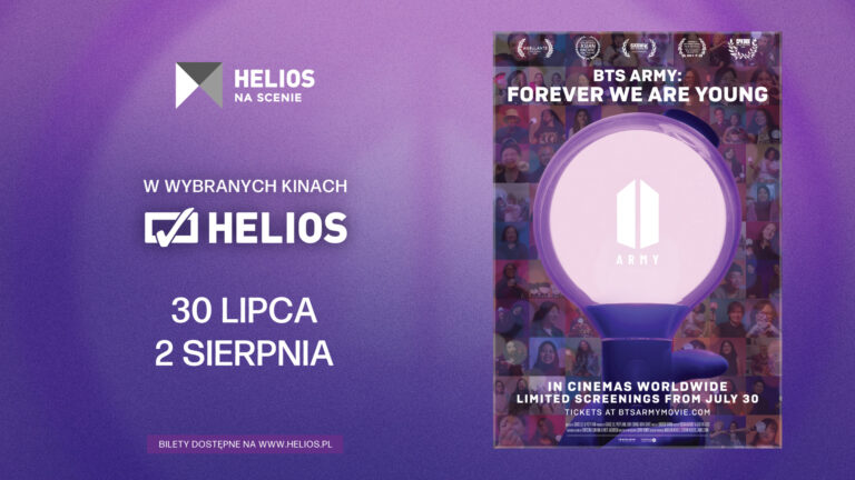BTS Army: Forever We Are Young w kinie Helios! Mamy bilety!