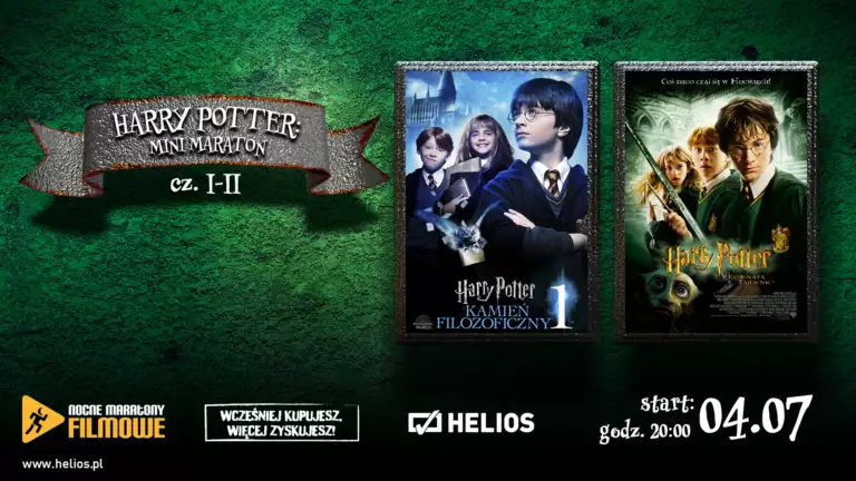 Mamy wejściówki na MINI MARATON HARRY’EGO POTTERA! Chętni?