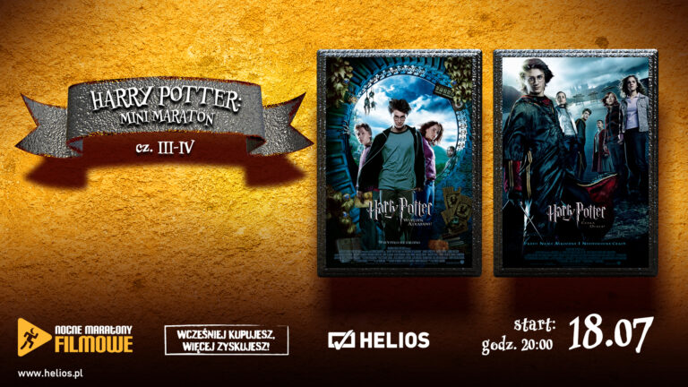 Mamy wejściówki na MINI MARATON HARRY’EGO POTTERA! Chętni?