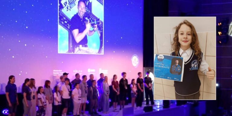 Kosmiczne doświadczenie Szymona z Nowego Sącza! Rozmawiał na żywo z polskim astronautą na Międzynarodowej Stacji Kosmicznej