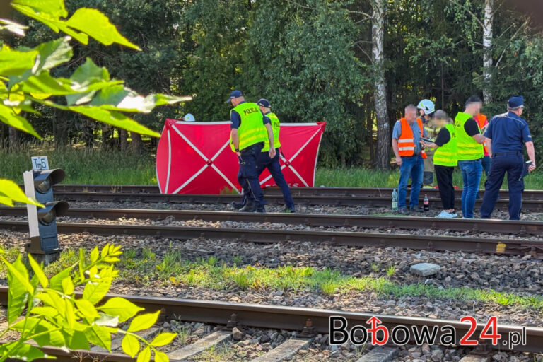 Zwłoki w pobliżu torowiska w Bobowej. Na miejscu policja i prokurator