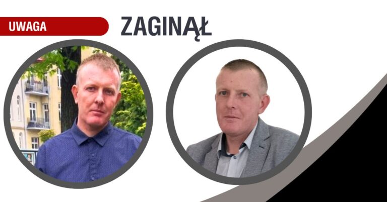 Zaginął 37-letni Andrzej. Rodzina prosi o pomoc w poszukiwaniach