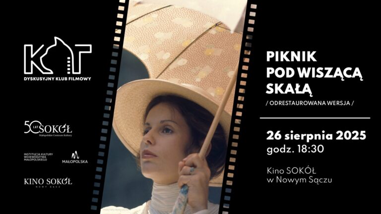 Gdzie kończy się czas, zaczyna się tajemnica… – „Piknik pod Wiszącą Skałą” na DKF KOT