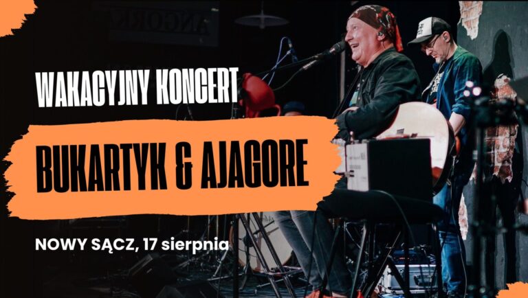 PIOTR BUKARTYK & AJAGORE w Spóźnionym Słowiku! [ZAPOWIEDŹ]