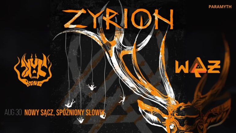 Zyrion + SkullBong + Wąż w Spóźnionym Słowiku [ZAPOWIEDŹ]