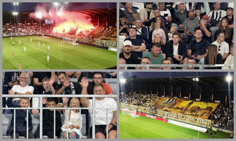 Pełne trybuny przy K47. Sandecja po czterech latach wróciła do siebie [FOTORELACJA]