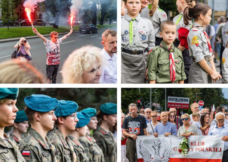 Sądeczanie uczcili pamięć powstańców warszawskich [ZDJĘCIA]