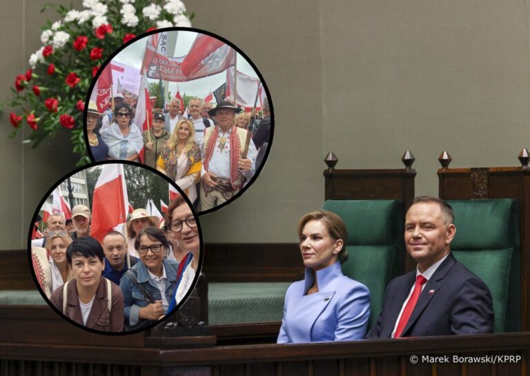 ,,Rzeczpospolita Polska jest dobrem wspólnym obywateli, a władzę sprawuje naród”. Sądeczanie w Warszawie powitali nowego prezydenta