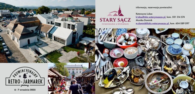 Prowincyonalny Retro-Jarmarek: Stary Sącz w klimacie dawnych czasów