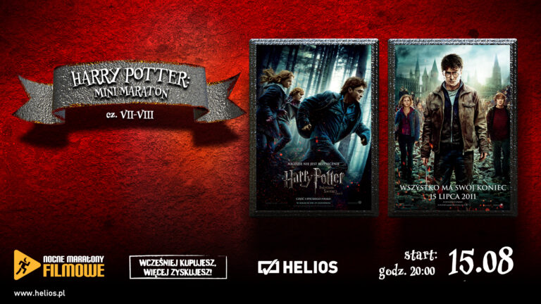Mamy wejściówki na MINI MARATON HARRY’EGO POTTERA! Chętni?
