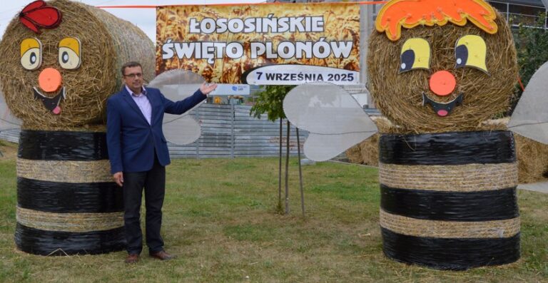 Wójt Adam Wolak zaprasza na Łososińskie Święto Plonów