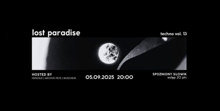 Lost Paradise Vol. 13 w Spóźnionym Słowiku [ZAPOWIEDŹ]
