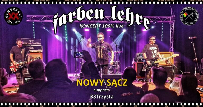 FARBEN LEHRE + 33 TRZYSTA w Spóźnionym Słowiku [ZAPOWIEDŹ]