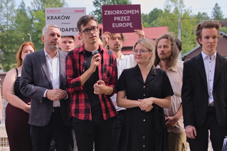 Politycy Razem apelują o więcej pociągów na torach Sądecczyzny