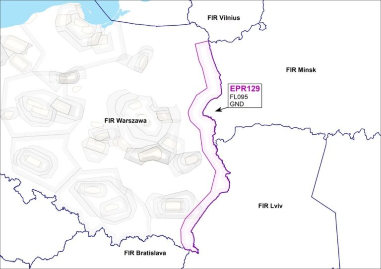 Strefa zakazu latania wzdłuż wschodniej granicy. Co to znaczy dla mieszkańców regionu?