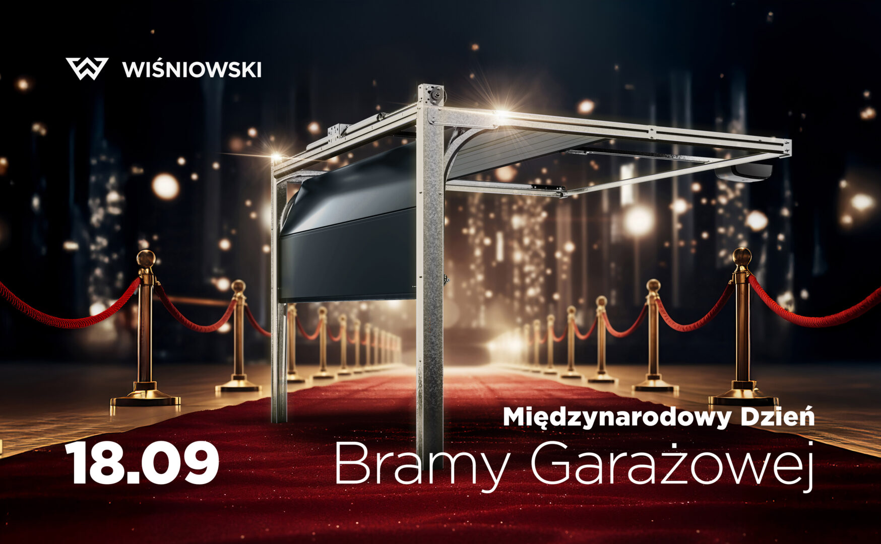MałgWiśniowski ogłasza święto  Za tą bramą rodzi się sukces!