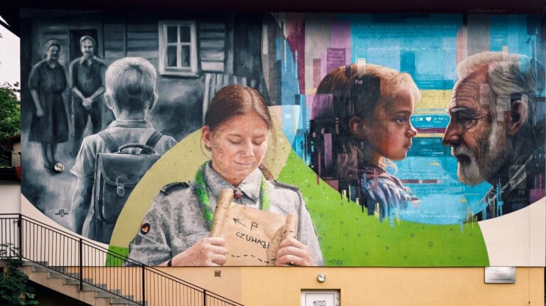 Prace zakończone. Mural z okazji 120-lecia szkoły odsłonięty
