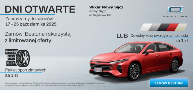 BESTUNE wjeżdża do Polski i Nowego Sącza z pełną mocą! Zapraszamy na Dni Otwarte!