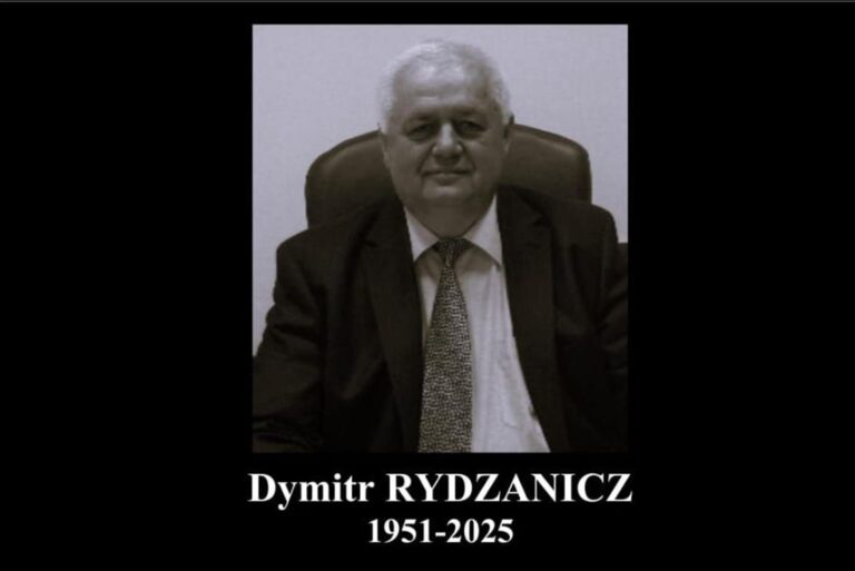 Zmarł Dymitr Rydzanicz, samorządowiec i społecznik
