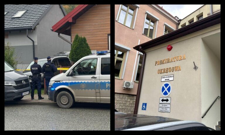 Policjanci interweniowali tam wielokrotnie. Dziś sekcja zwłok osób zamordowanych w Barcicach