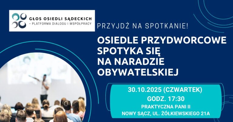 OSIEDLE PRZYDWORCOWE – NARADA MIESZKAŃCÓW 