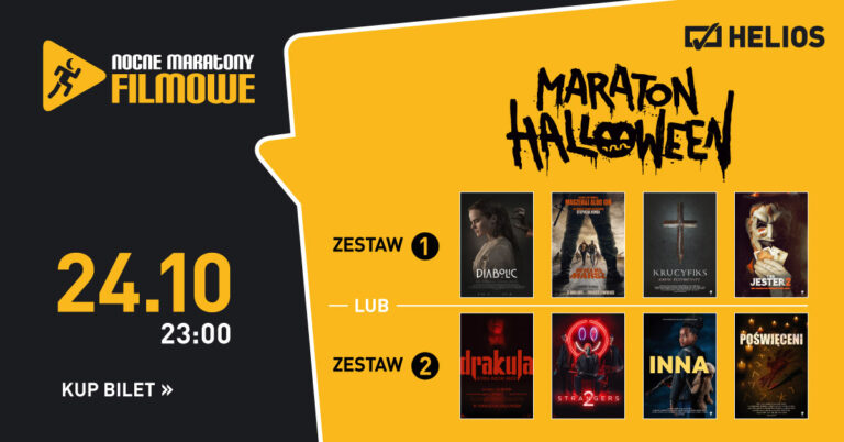 Rozdajemy bilety na MARATON HALLOWEEN! Chętni?