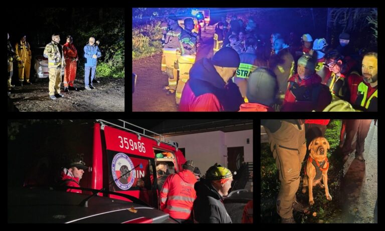 Zgubiła się podczas grzybobrania. Służby przez kilka godzin przeszukiwały teren