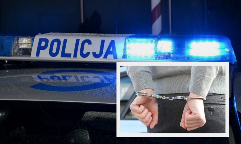 Policyjny pościg na DK75 zakończony w gminie Podegrodzie