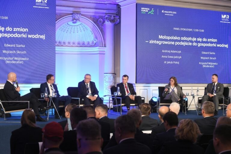 Krynica Forum 2025: do walki z suszą Małopolska potrzebuje małych zbiorników retencyjnych