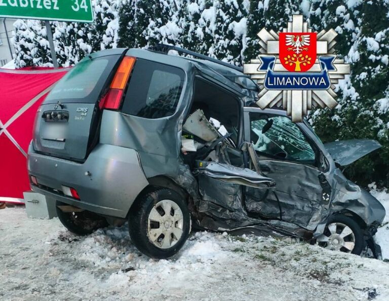 Policja potwierdza: druga ofiara wypadku w Mszanie Górnej