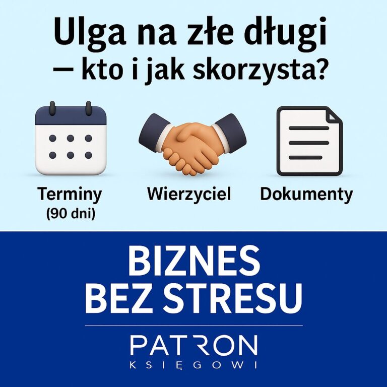 Biznes bez stresu: Ulga na złe długi w VAT i PIT: odzyskaj podatek jeszcze w tym roku