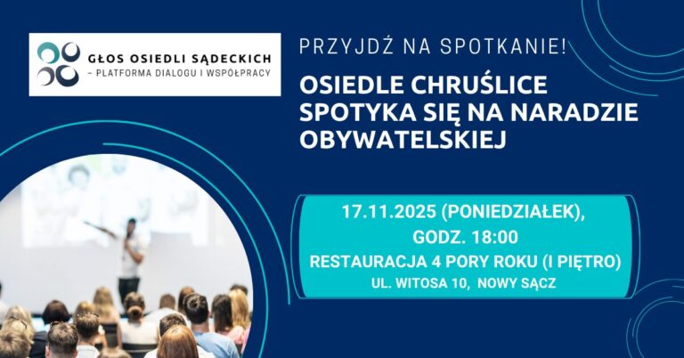 OSIEDLE CHRUŚLICE – NARADA OBYWATELSKA