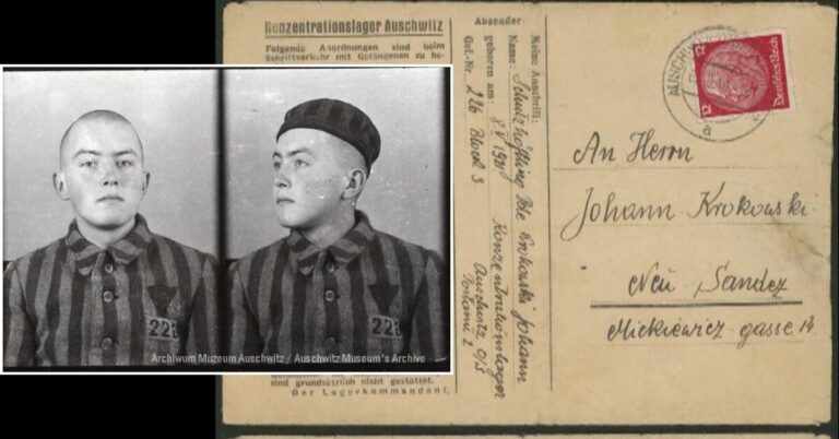 Ten list z Auschwitz miał trafić na aukcję. Pisał go Jan Krokowski z Nowego Sącza, więzień nr 226, uczestnik pierwszego transportu