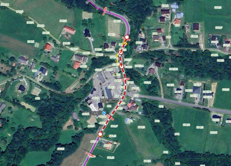 Droga powiatowa zamknięta. Trzeba korzystać z objazdów