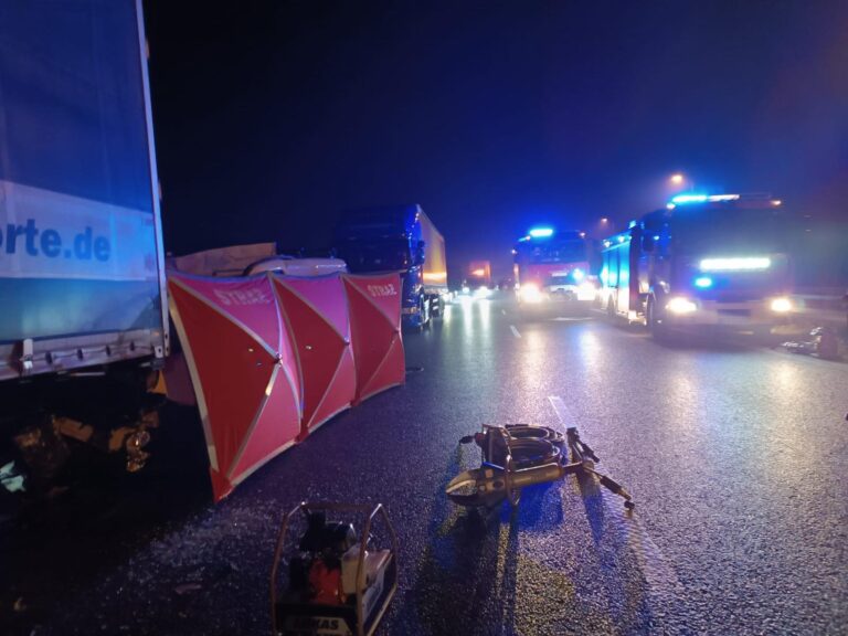 Koniec utrudnień na A4 po śmiertelnym wypadku