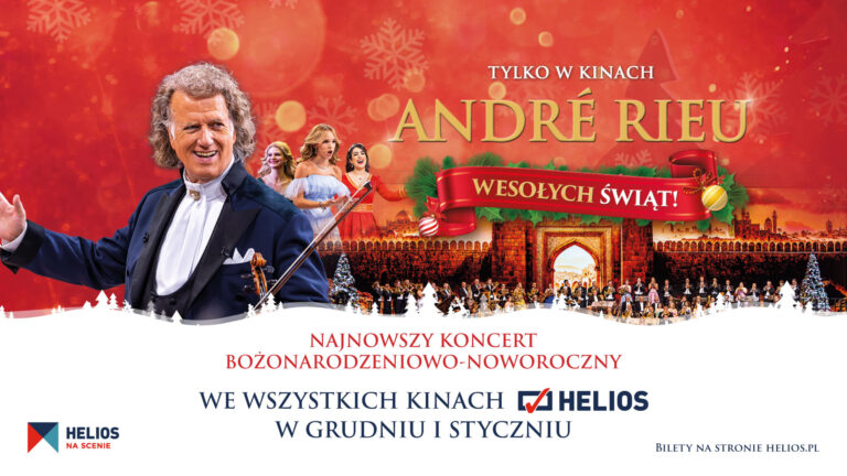 ANDRÉ RIEU. WESOŁYCH ŚWIĄT! w Helios na Scenie. Mamy bilety!