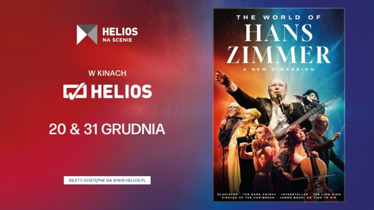 THE WORLD OF HANS ZIMMER w Helios na Scenie! Mamy bilety!